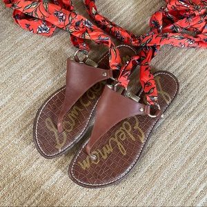 SAM EDELMAN Lace up sandals